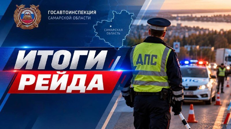 Госавтоинспекция Самарской области выявила 372 нарушения ПДД за один день рейда