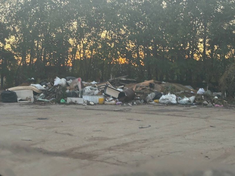 В поселке Чапаевка месяцами не вывозят мусор: две площадки на активно застраиваемый поселок