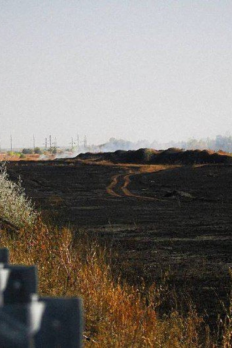 Под Оренбургом тушат ландшафтный пожар на площади 233 га